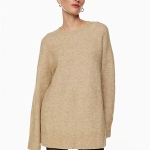 Aritzia Oversized crew-neck sweater